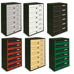 vendita online Casellario postale 6 posti jumbo foe Cassette postali, bacheche e casellari Alubox